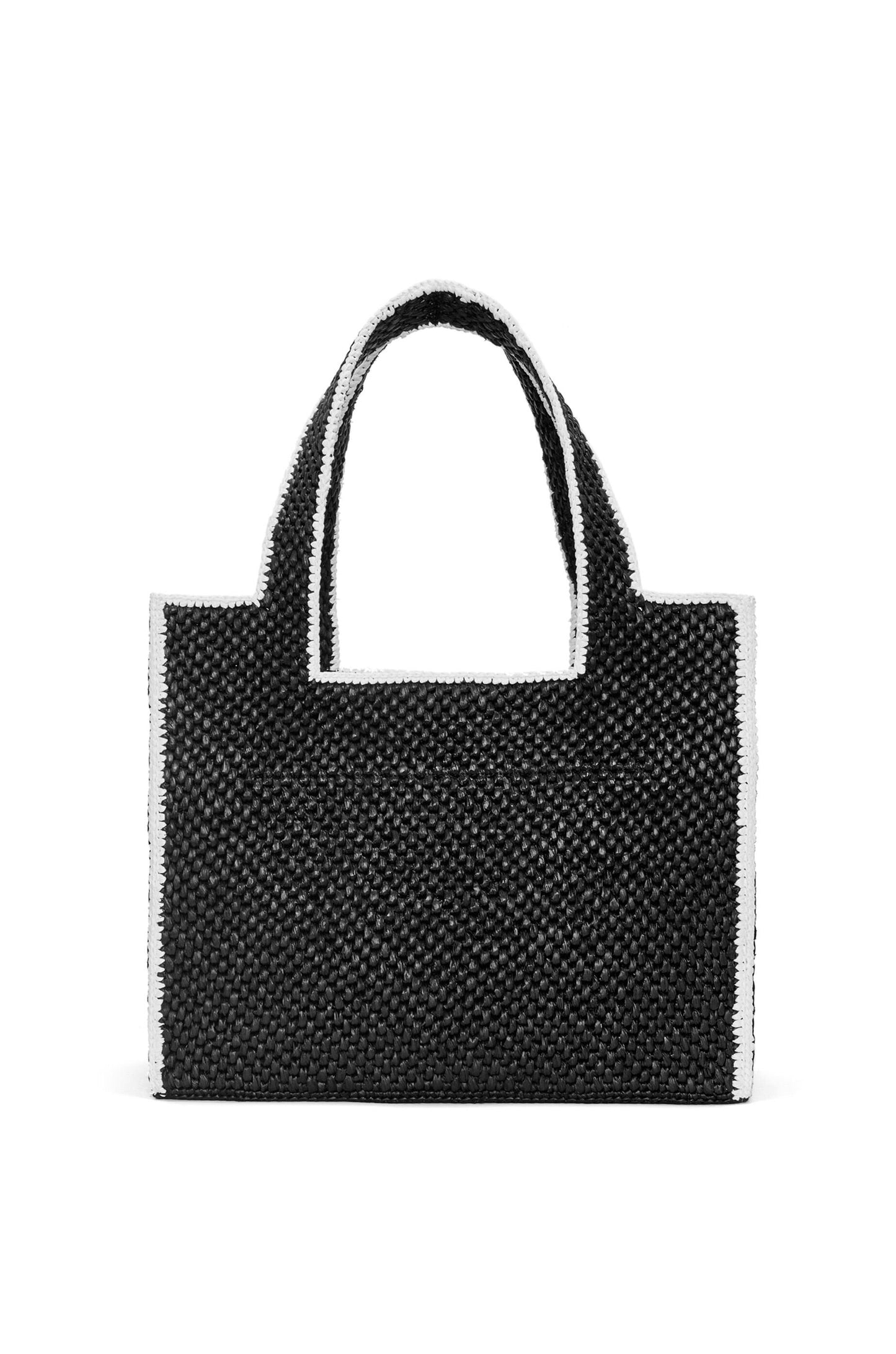 Large LOEWE Font Tote in raffia