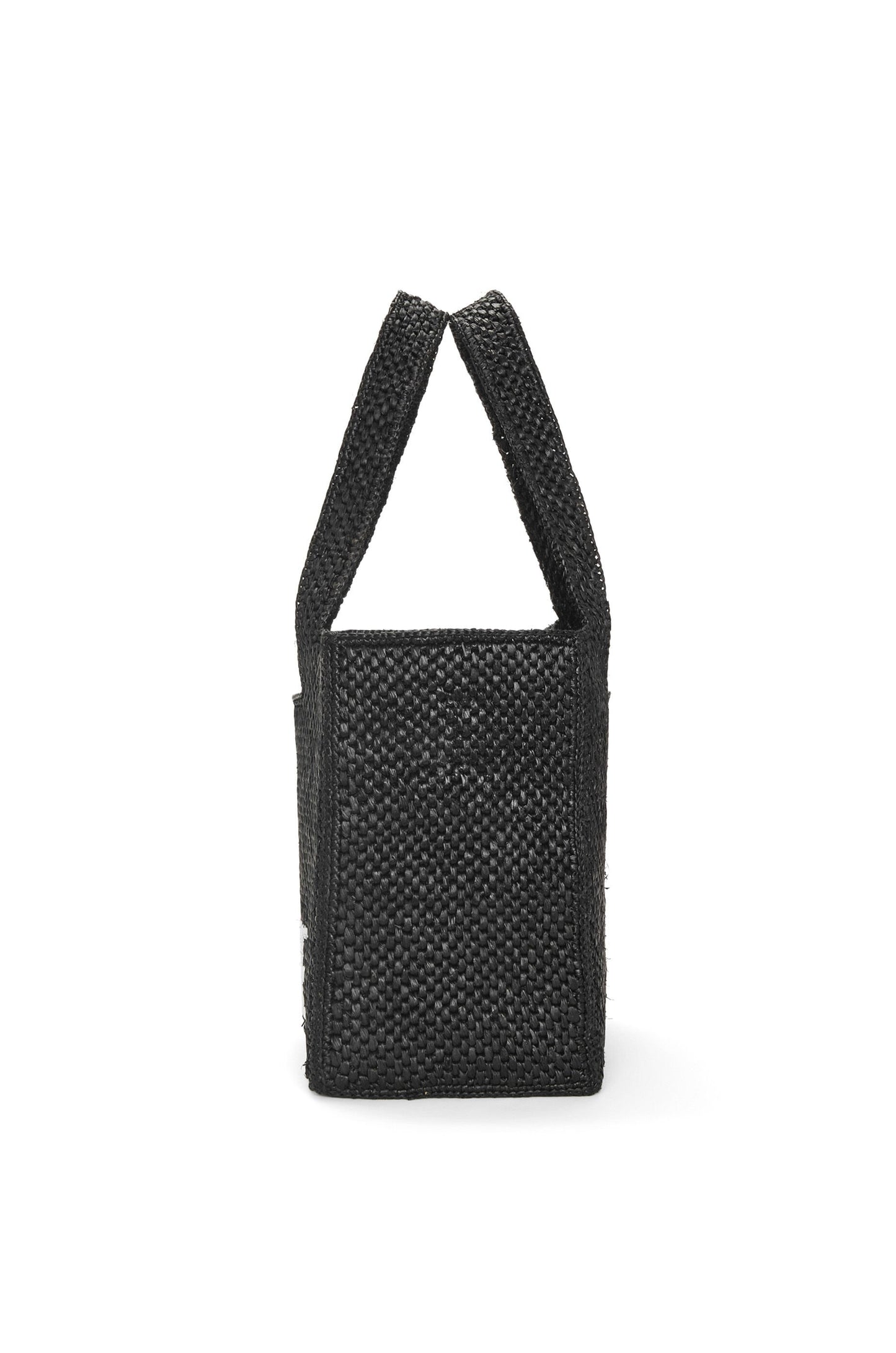 Medium LOEWE Font Tote in raffia