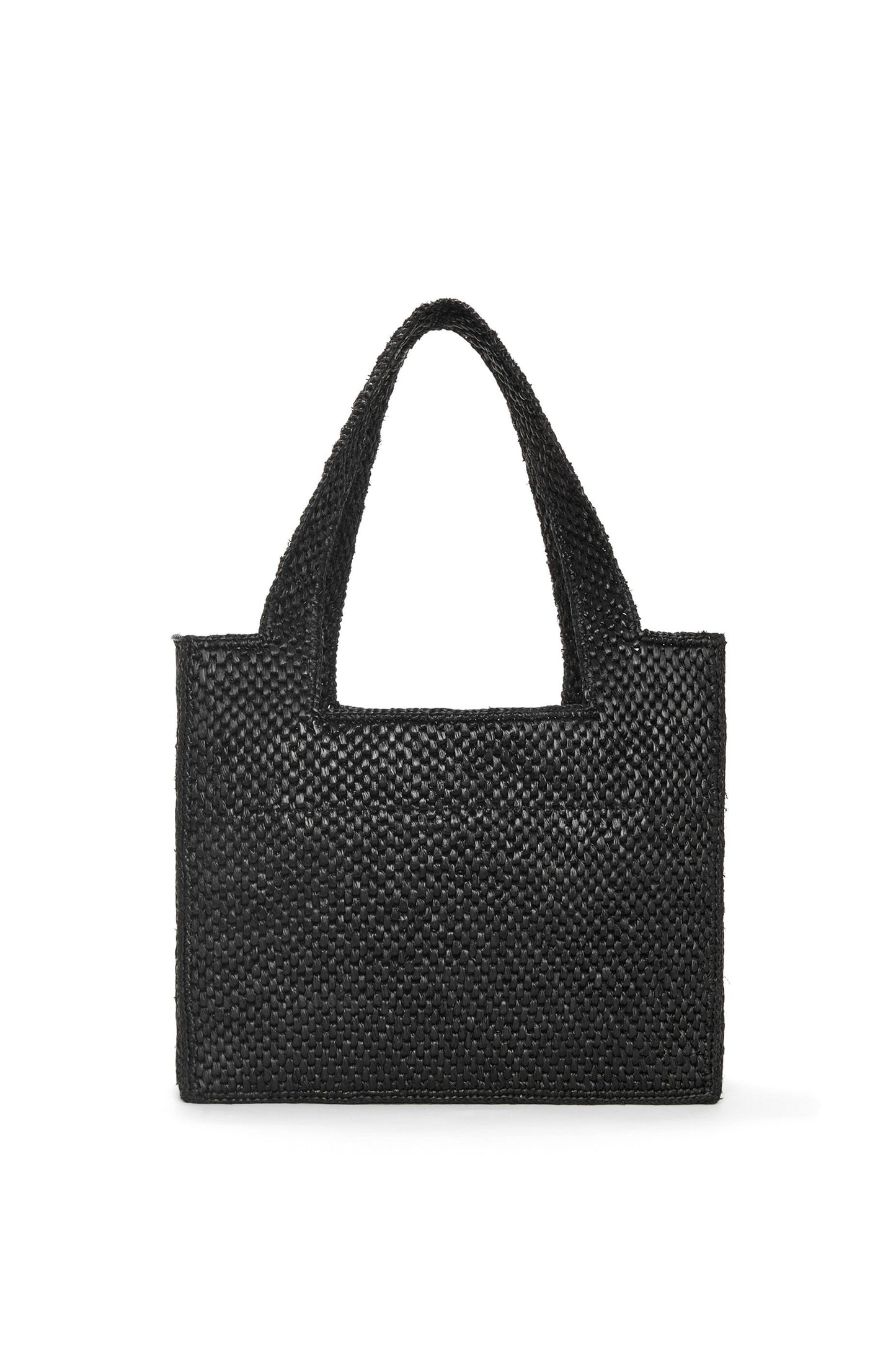 Medium LOEWE Font Tote in raffia