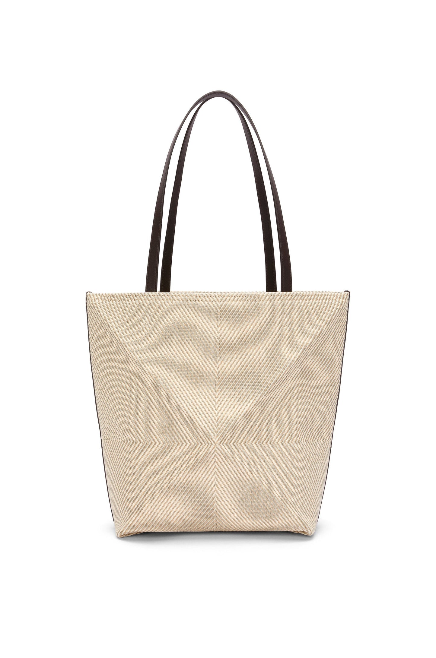 Puzzle Fold tote in cotton jacquard