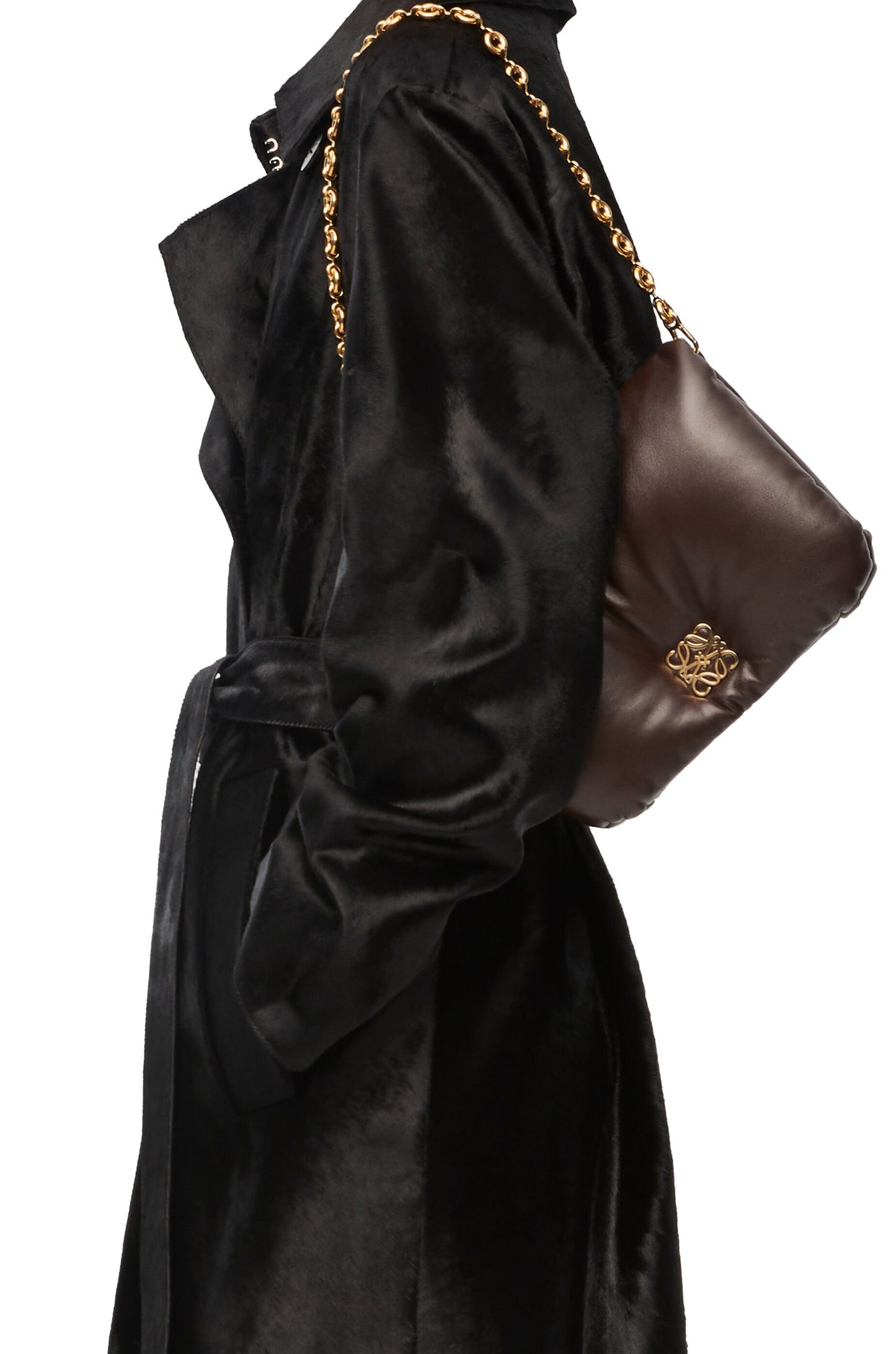 Medium Goya Puffer bag in shiny nappa lambskin