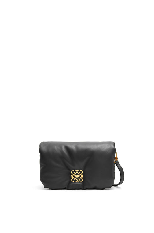 Mini Goya Puffer bag in shiny nappa lambskin