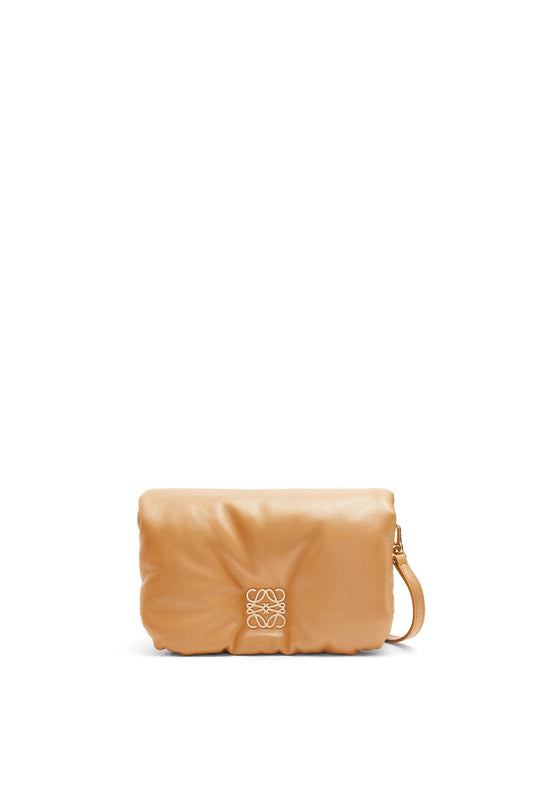 Mini Goya Puffer bag in shiny nappa lambskin