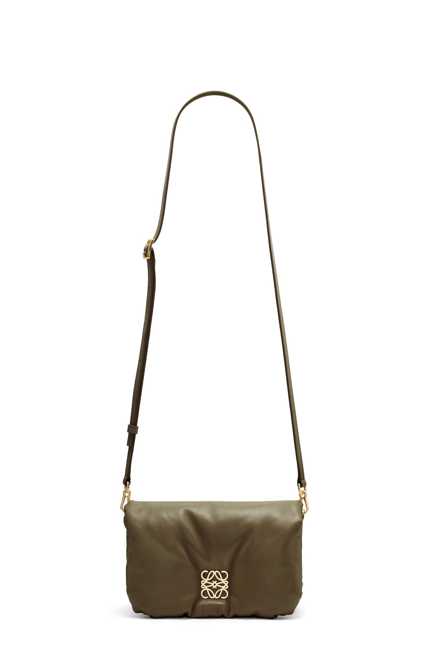 Mini Goya Puffer bag in shiny nappa lambskin