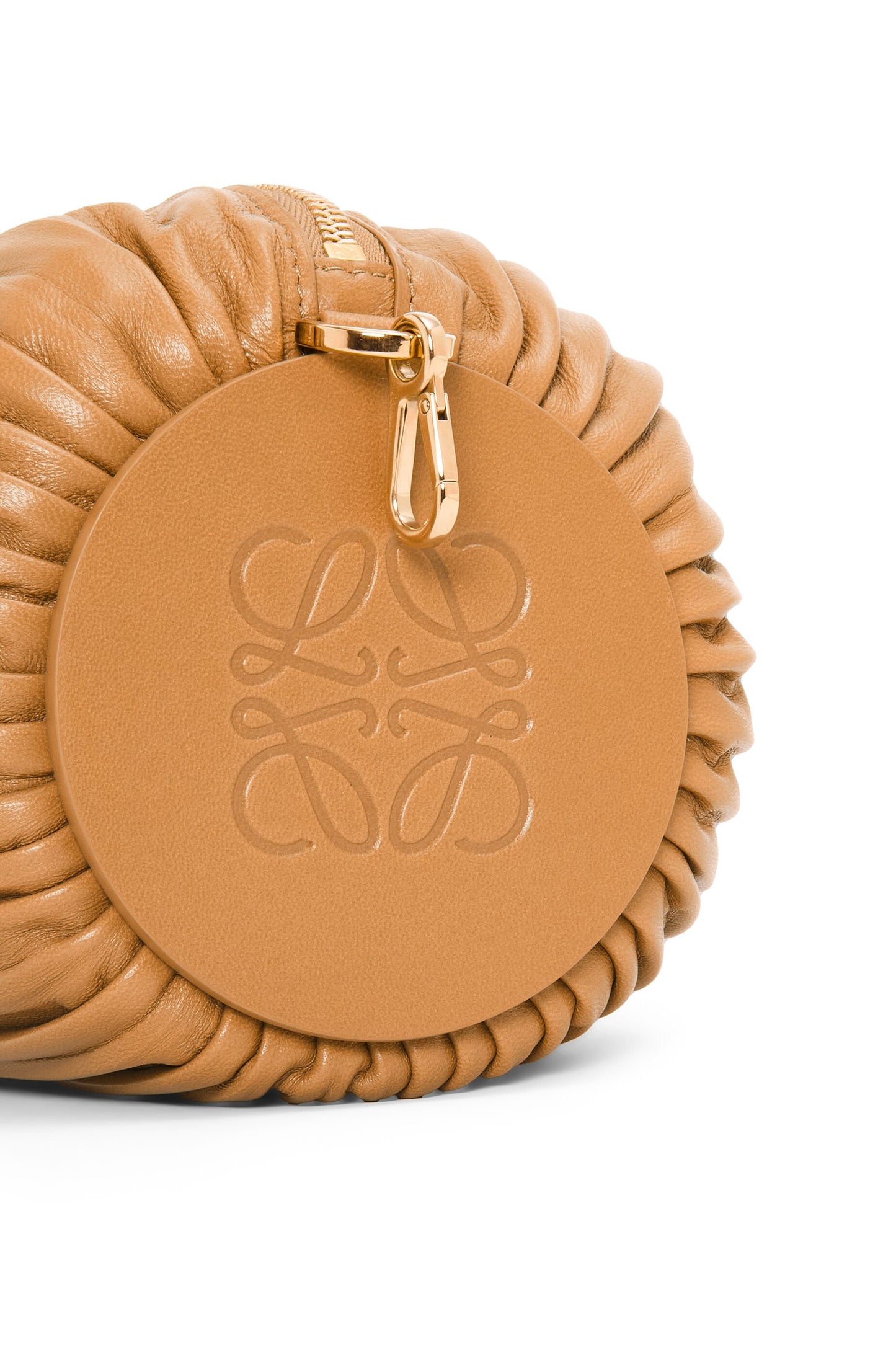 Bracelet Pouch in pleated nappa lambskin