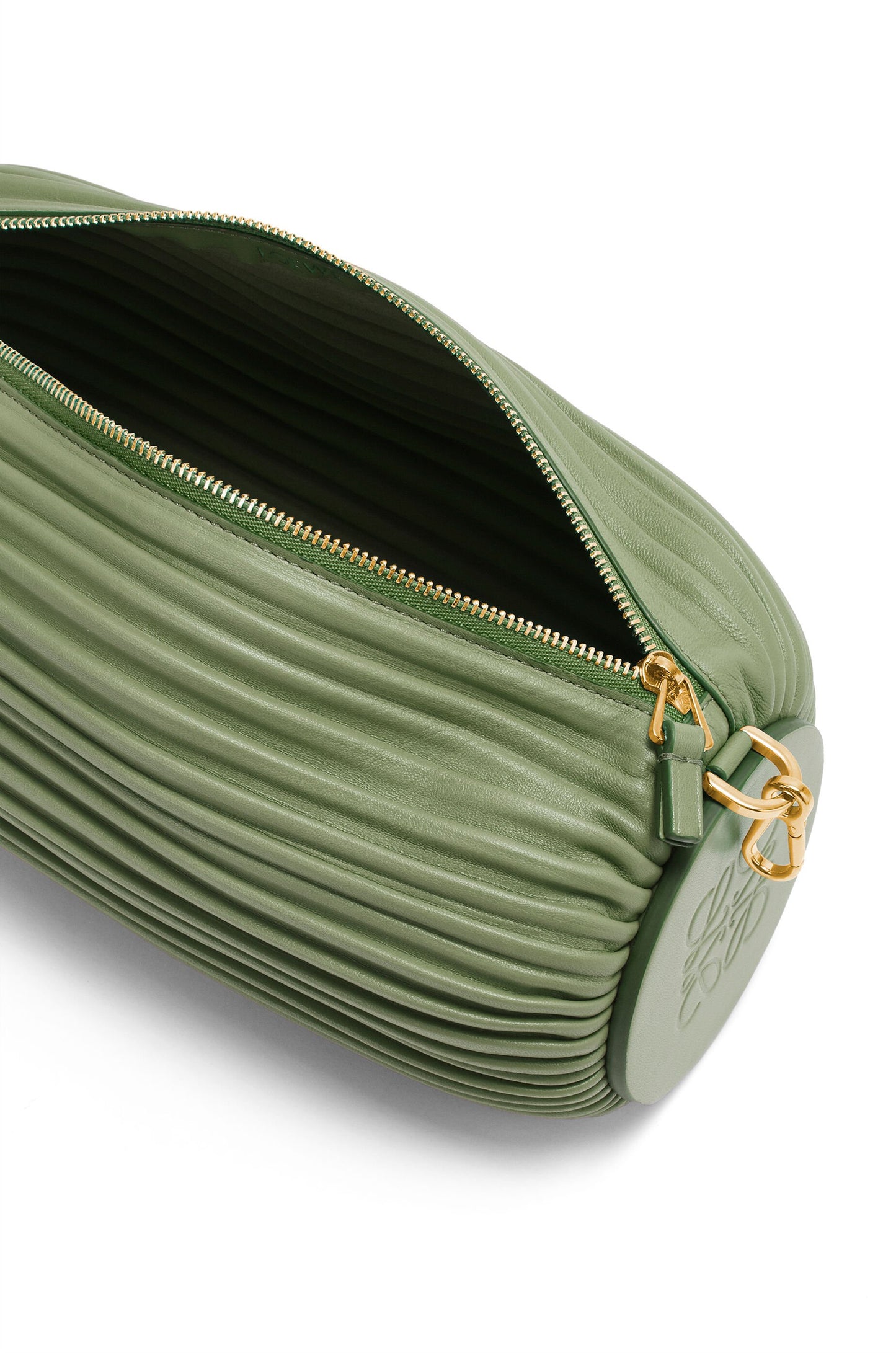 Bracelet Pouch in pleated nappa lambskin