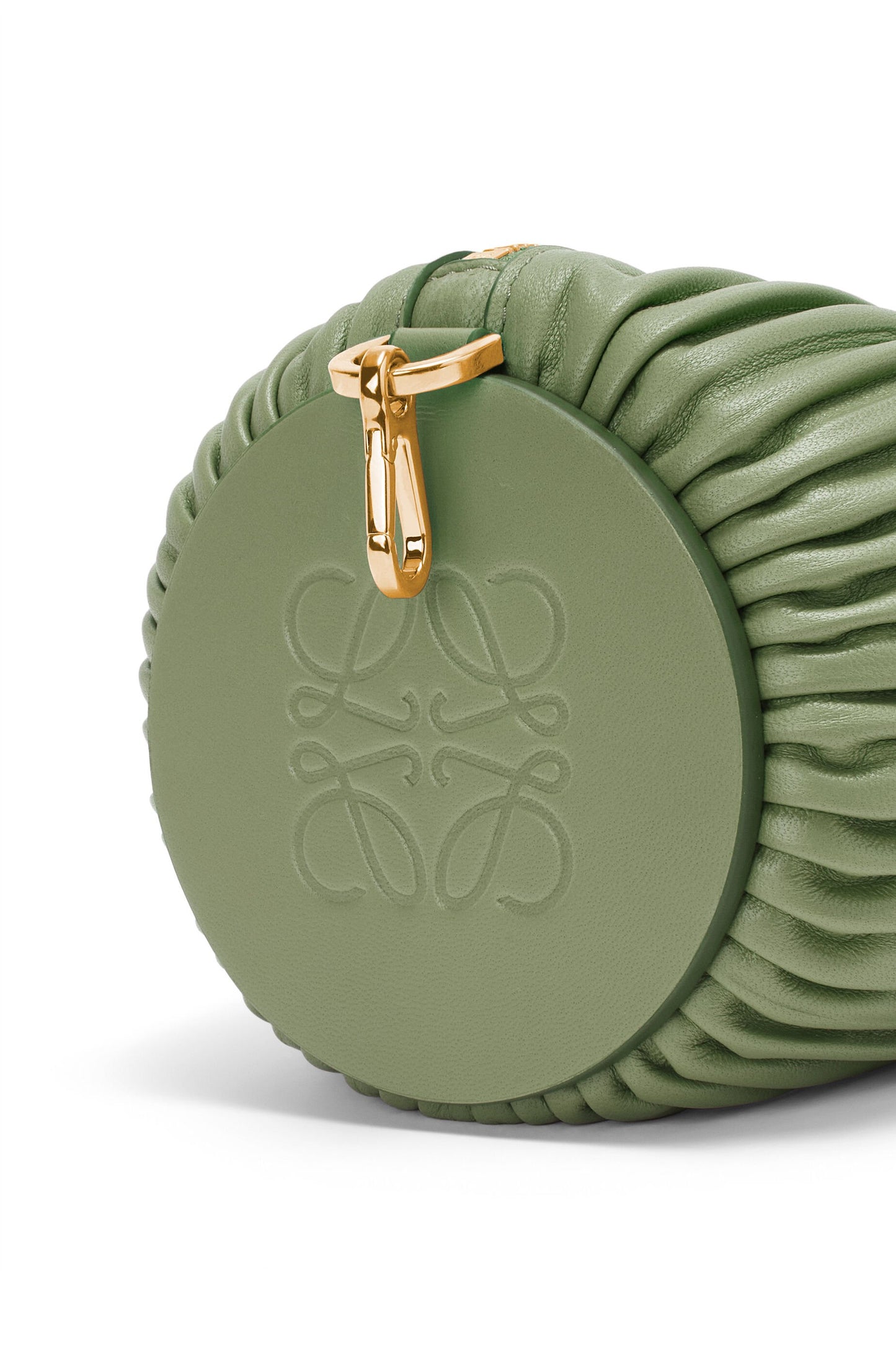 Bracelet Pouch in pleated nappa lambskin