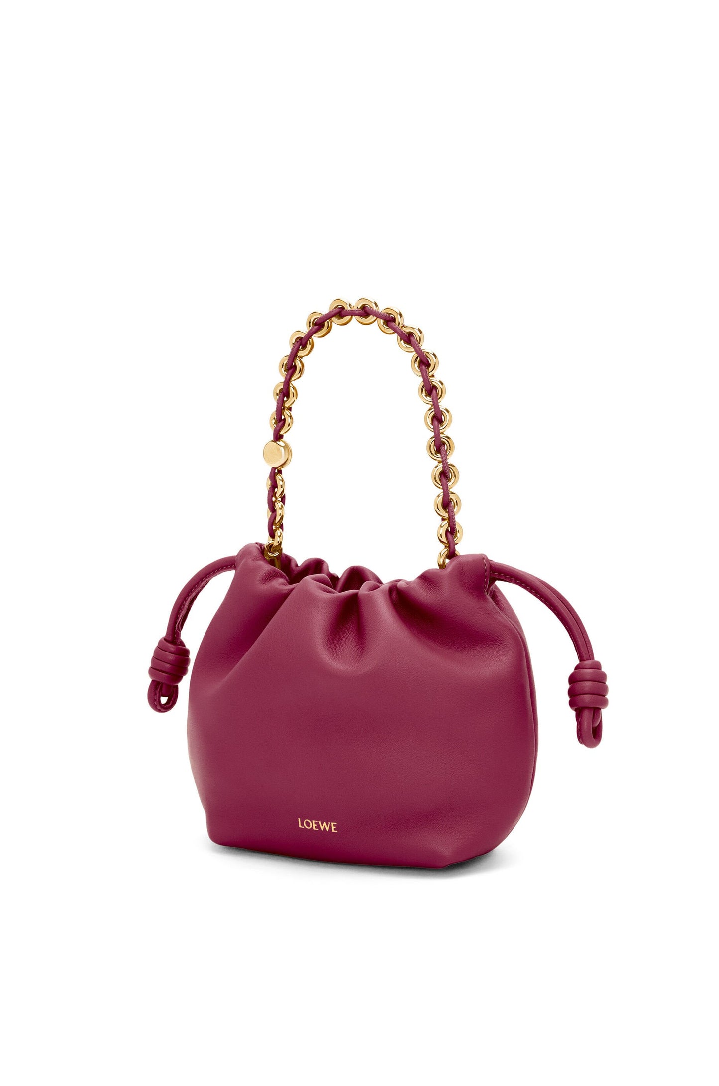 Mini Flamenco Purse bag in mellow nappa lambskin