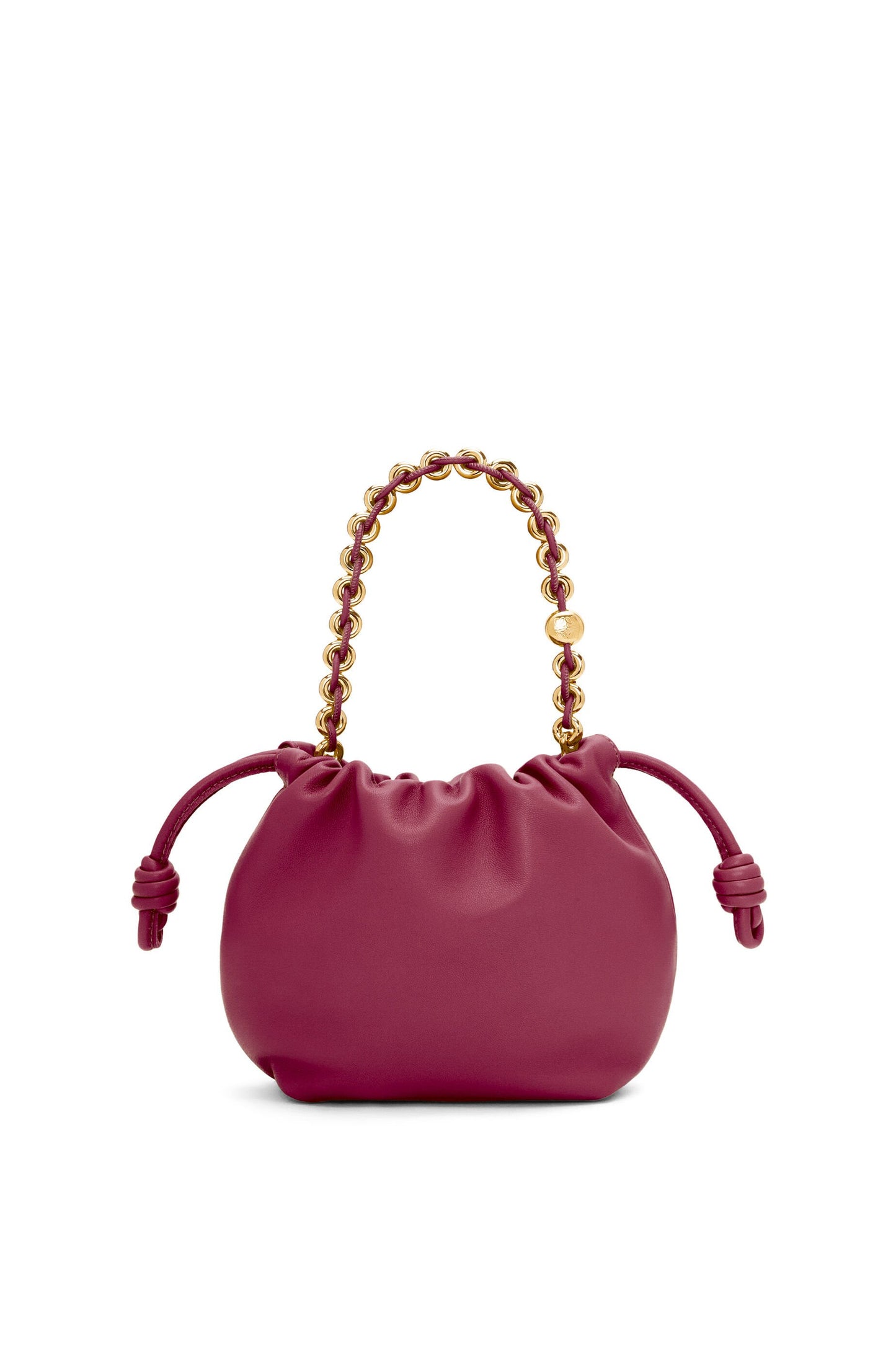 Mini Flamenco Purse bag in mellow nappa lambskin