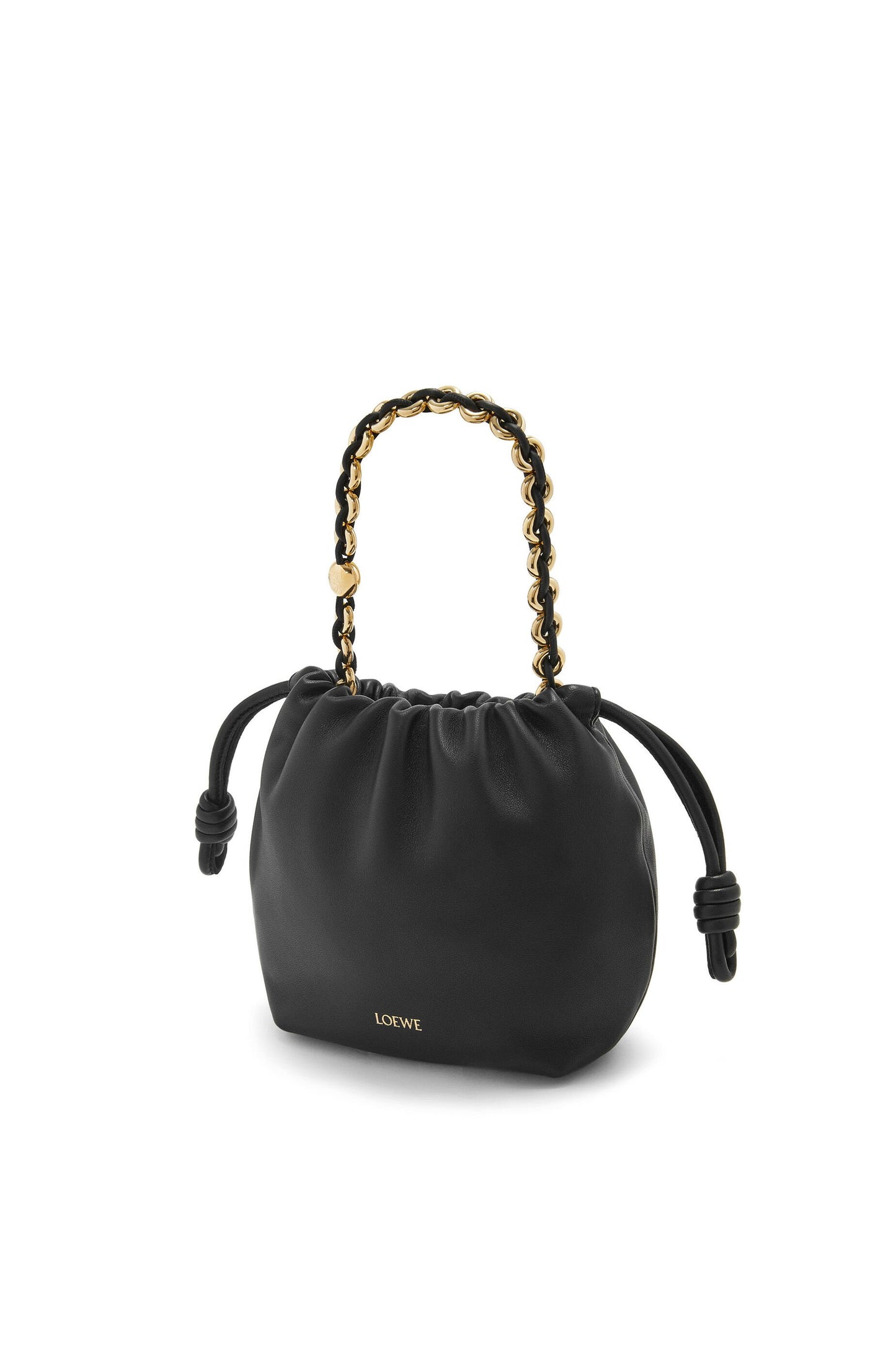 Mini Flamenco Purse bag in mellow nappa lambskin