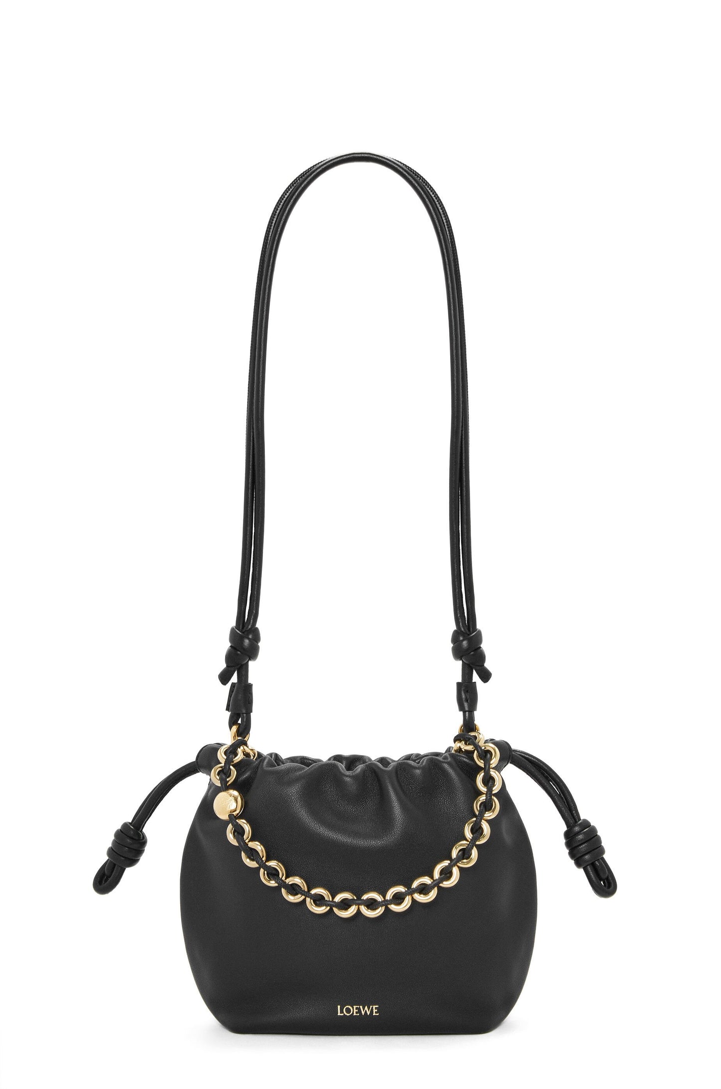 Mini Flamenco Purse bag in mellow nappa lambskin