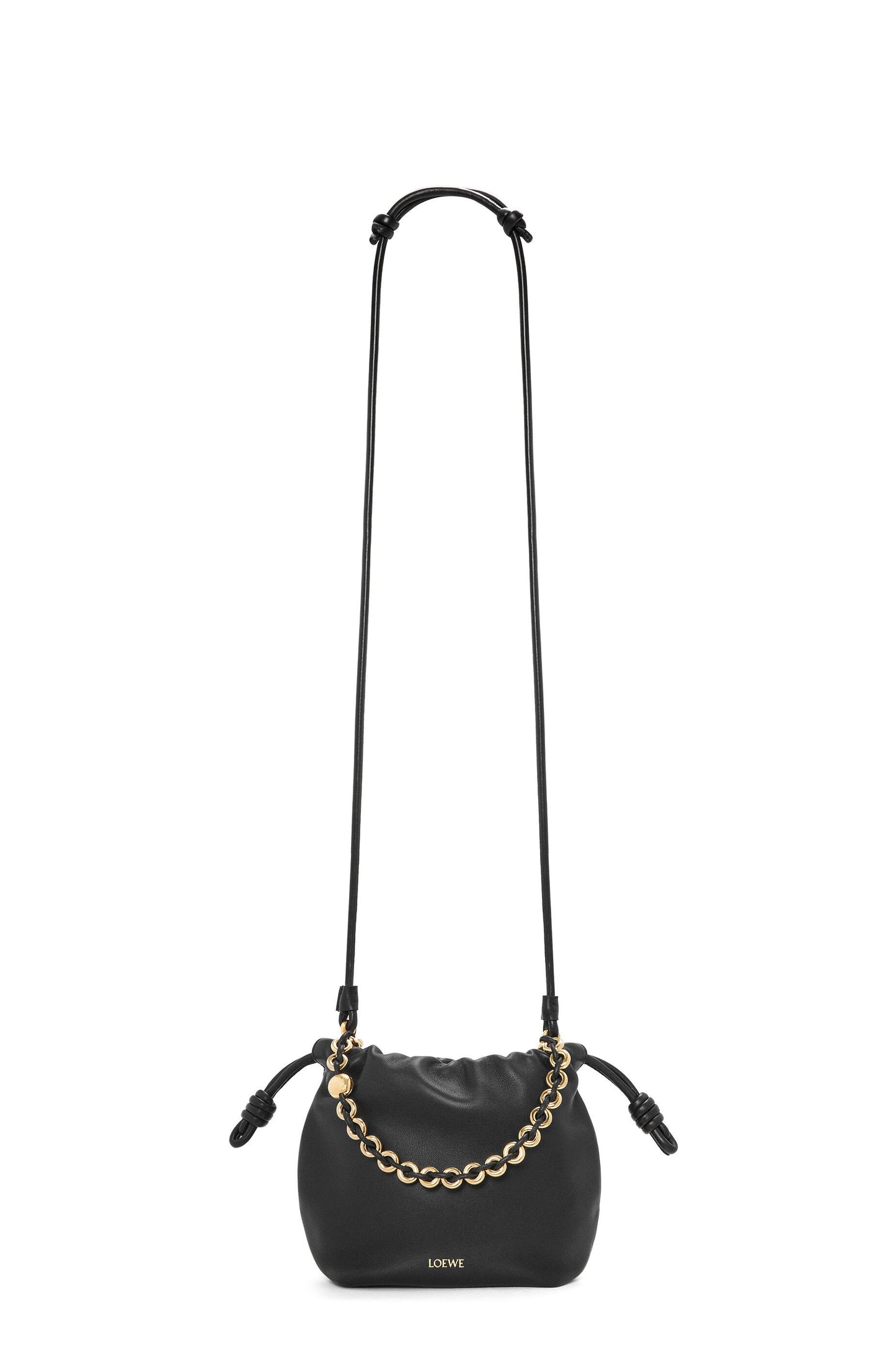 Mini Flamenco Purse bag in mellow nappa lambskin