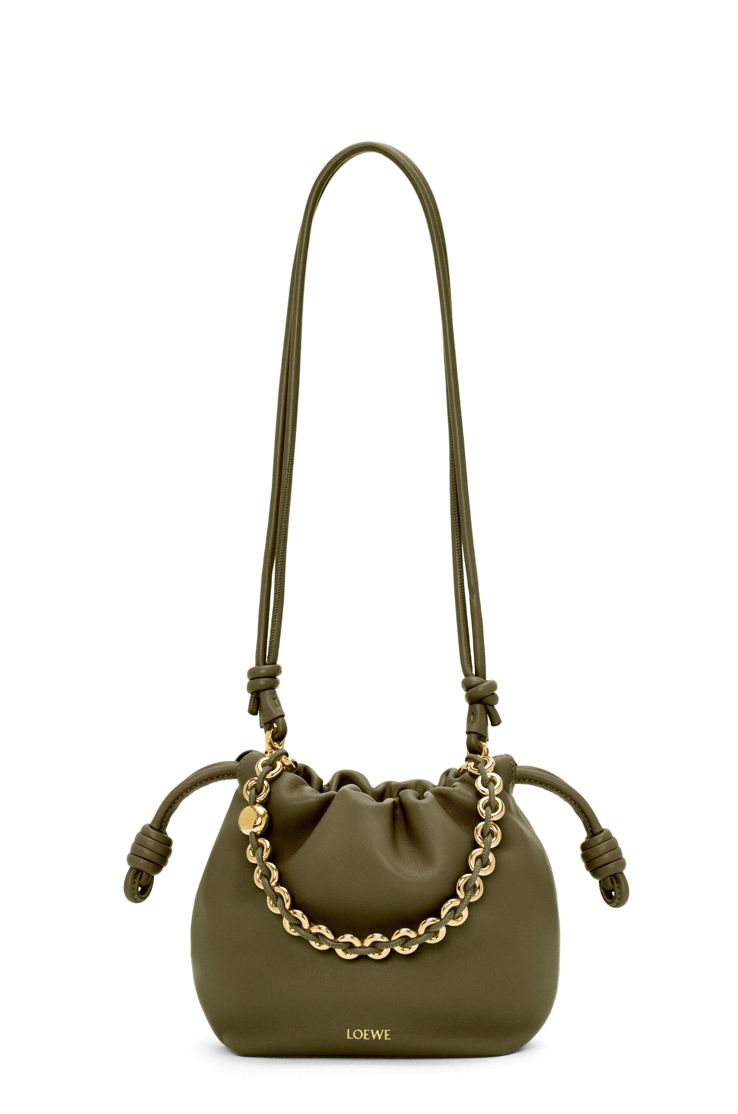 Mini Flamenco Purse bag in mellow nappa lambskin