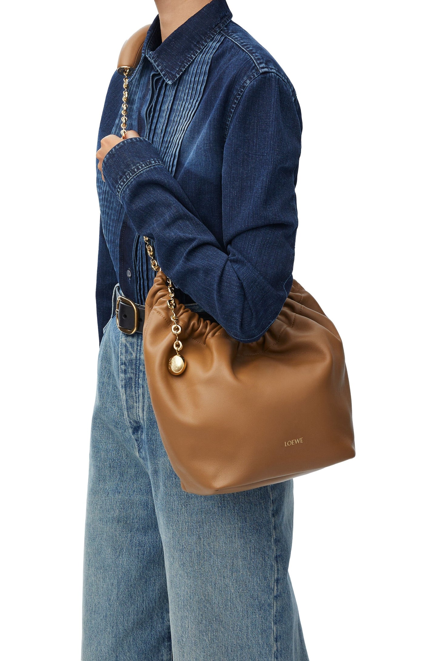 Small Squeeze bag in mellow nappa lambskin