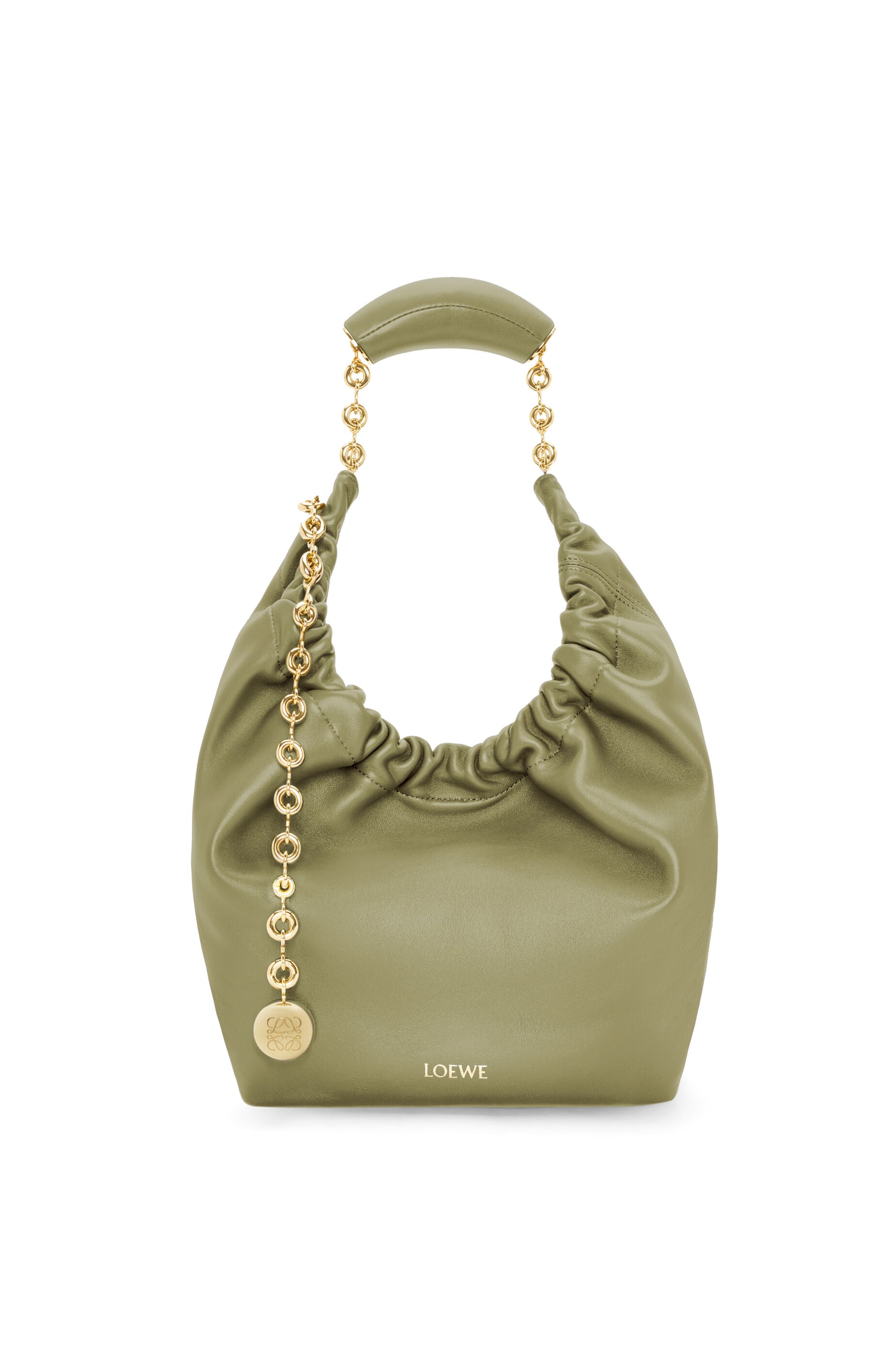Small Squeeze bag in mellow nappa lambskin - Hall Of Brand