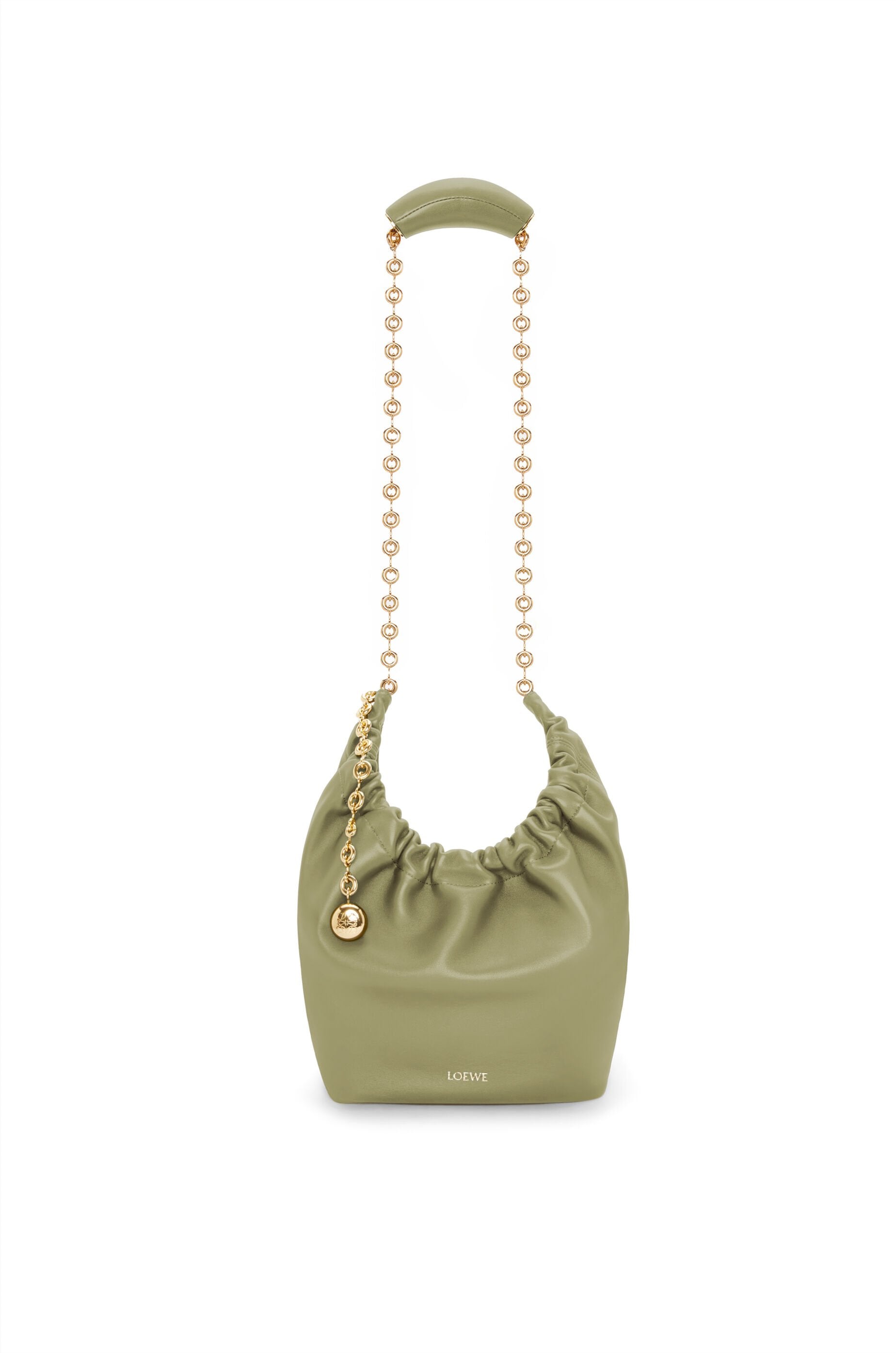 Small Squeeze bag in mellow nappa lambskin - Hall Of Brand