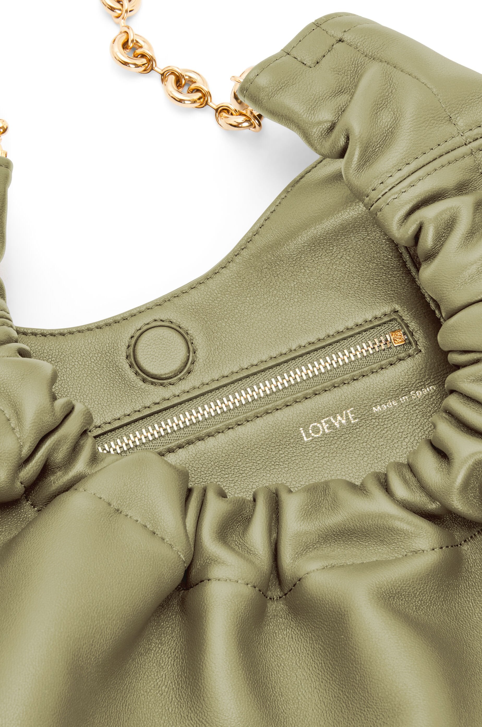 Small Squeeze bag in mellow nappa lambskin - Hall Of Brand