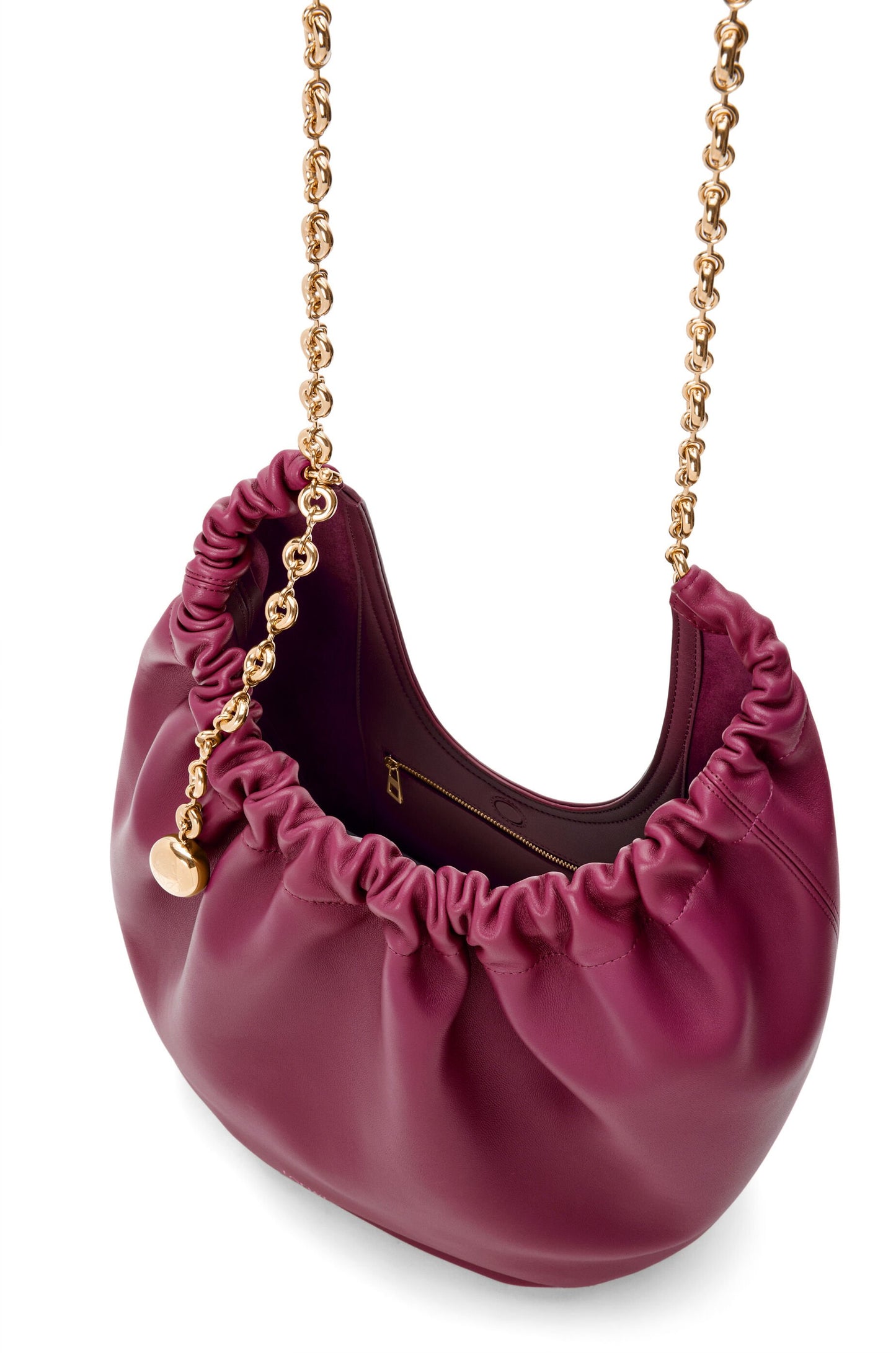 Medium Squeeze bag in mellow nappa lambskin