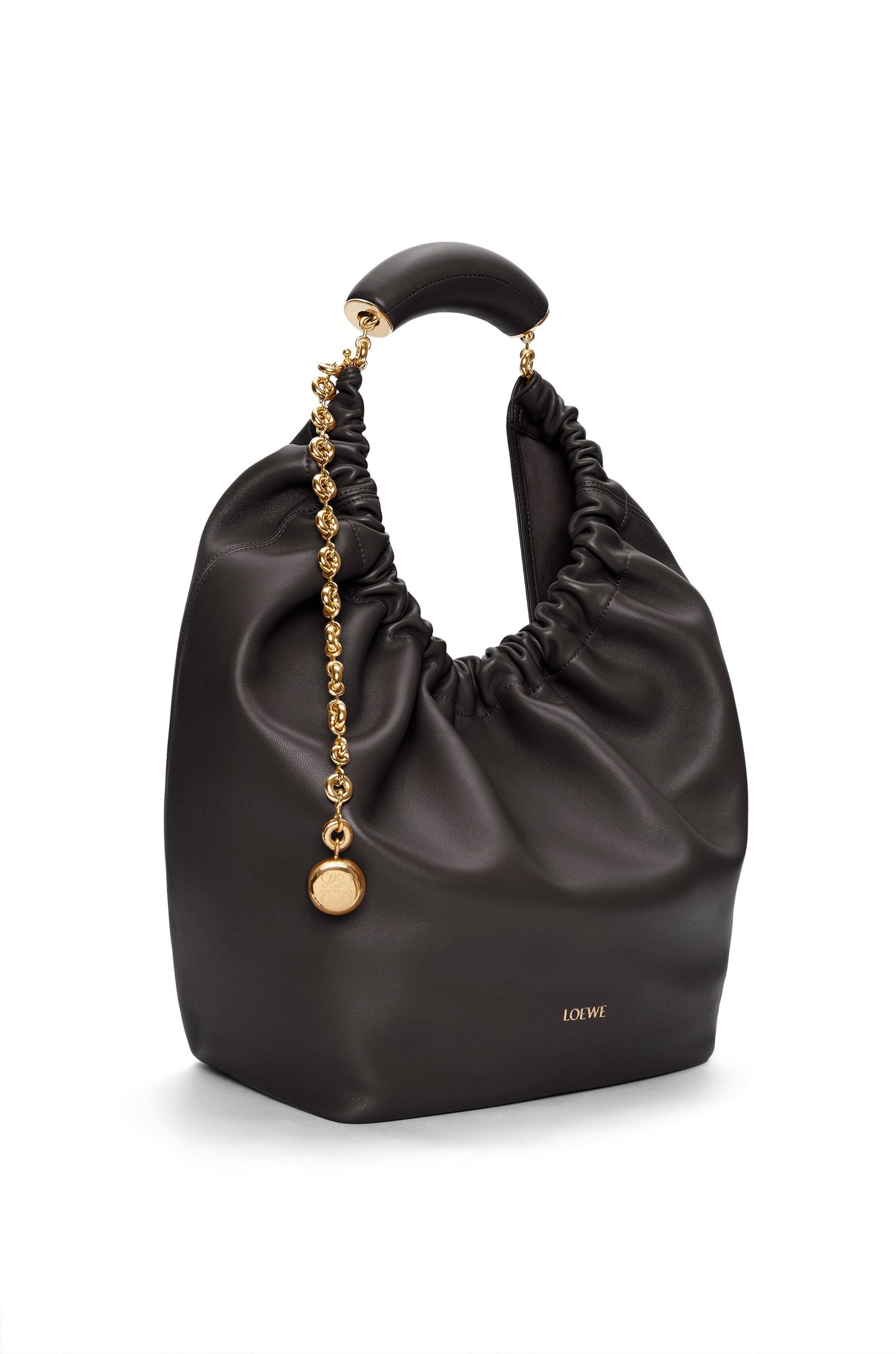 Medium Squeeze bag in mellow nappa lambskin