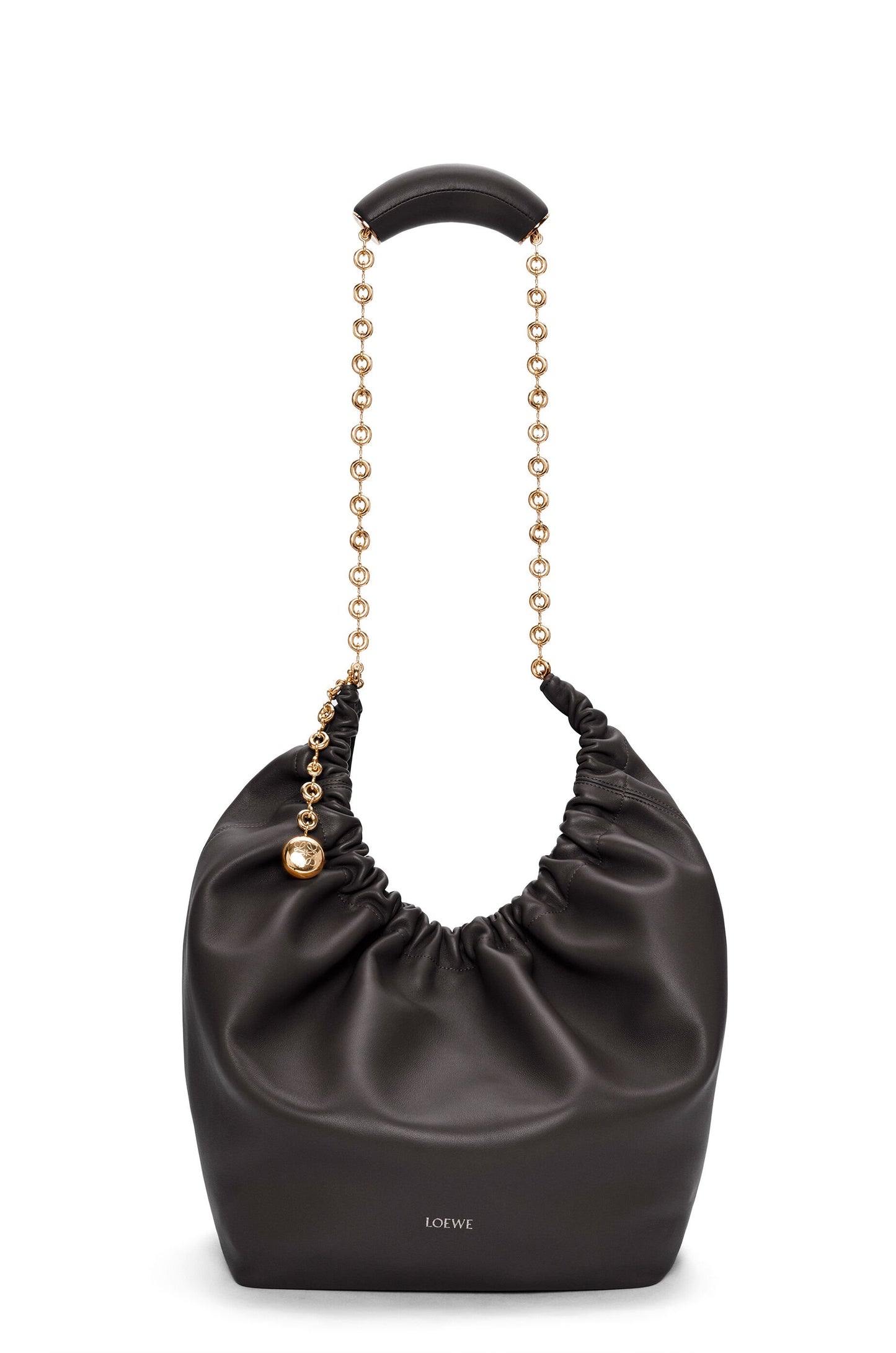 Medium Squeeze bag in mellow nappa lambskin