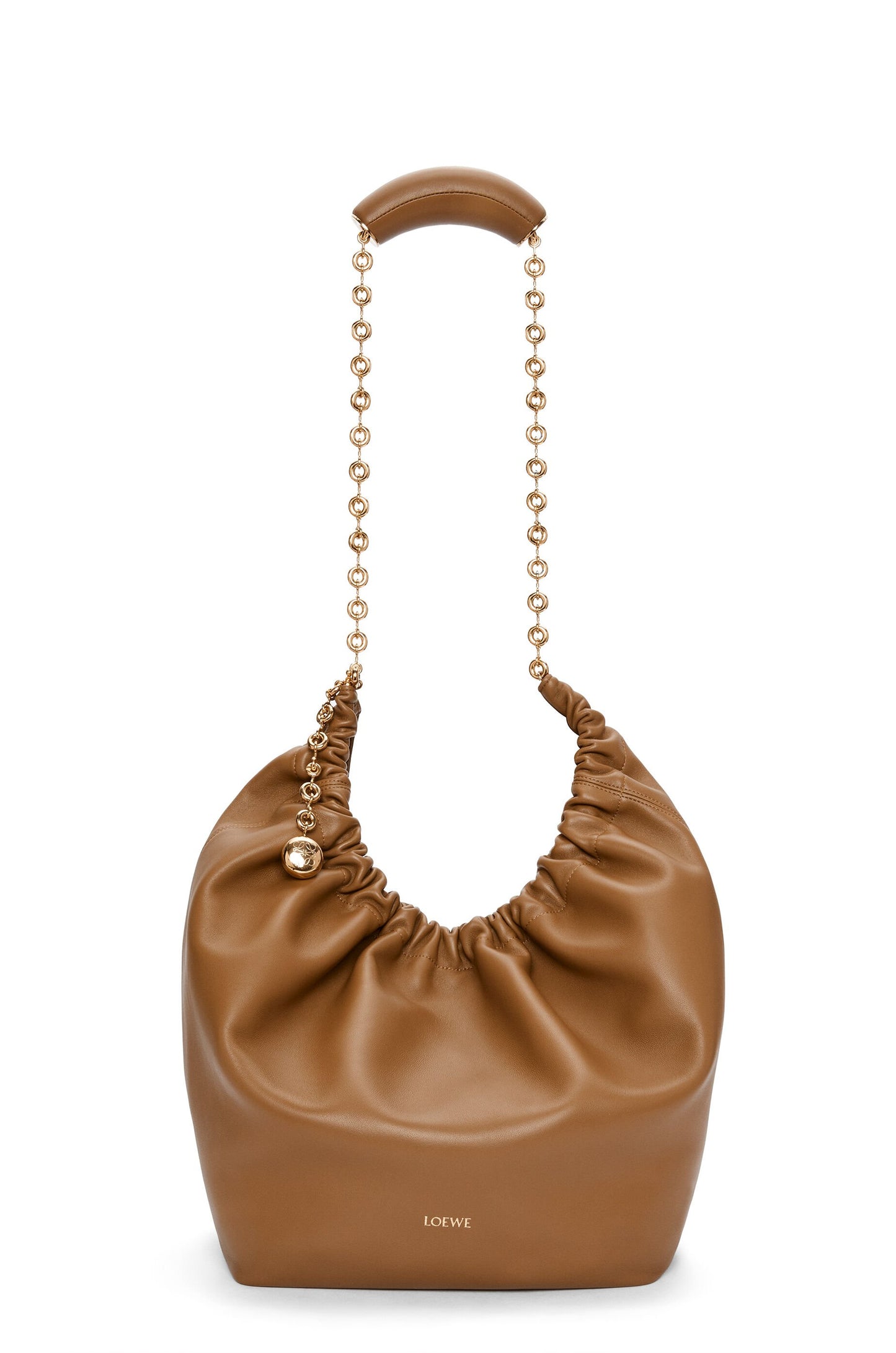 Medium Squeeze bag in mellow nappa lambskin