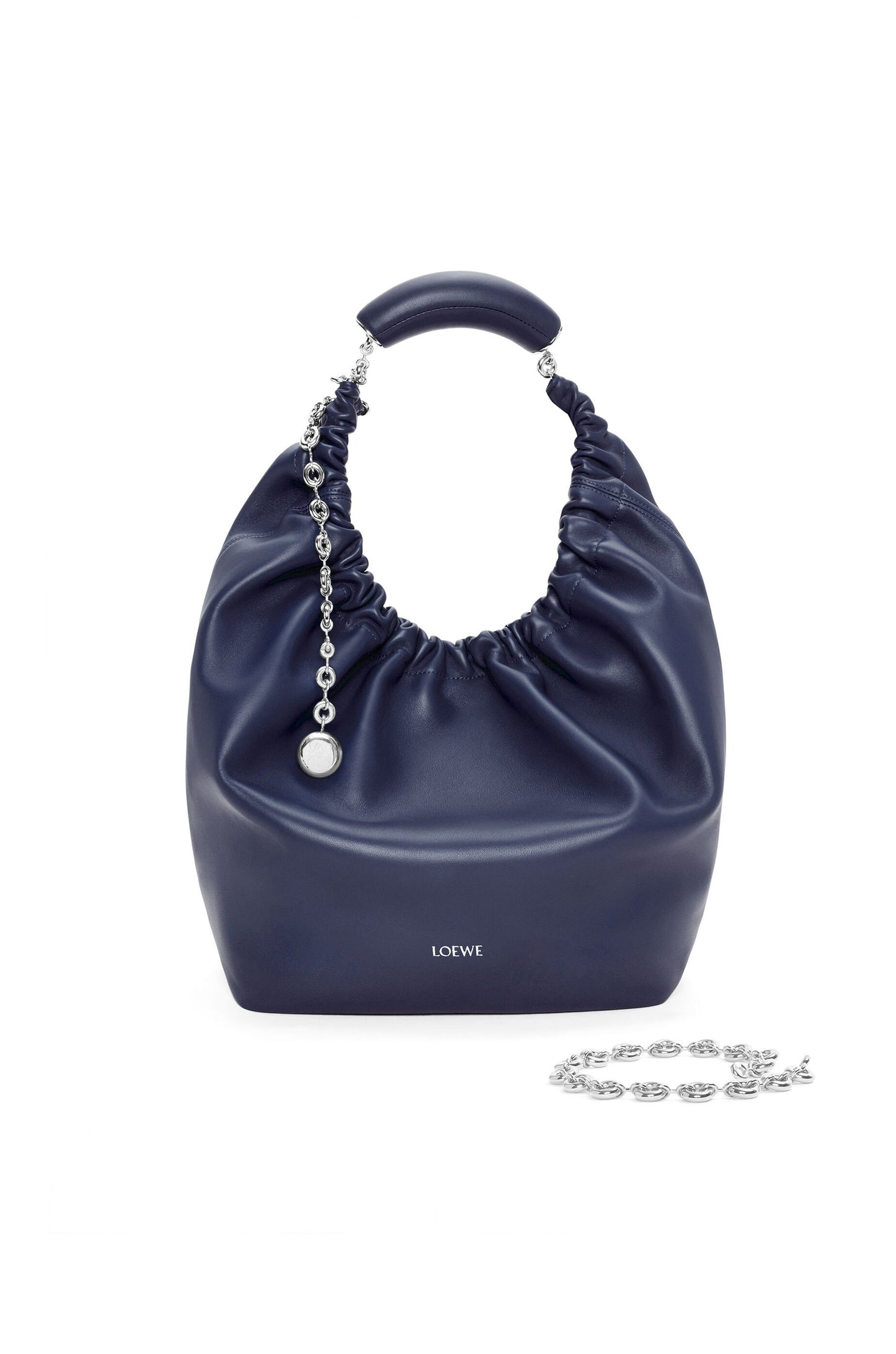 Medium Squeeze bag in mellow nappa lambskin