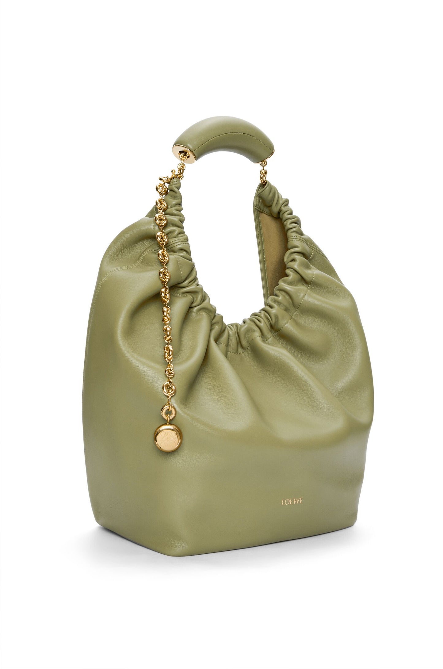 Medium Squeeze bag in mellow nappa lambskin