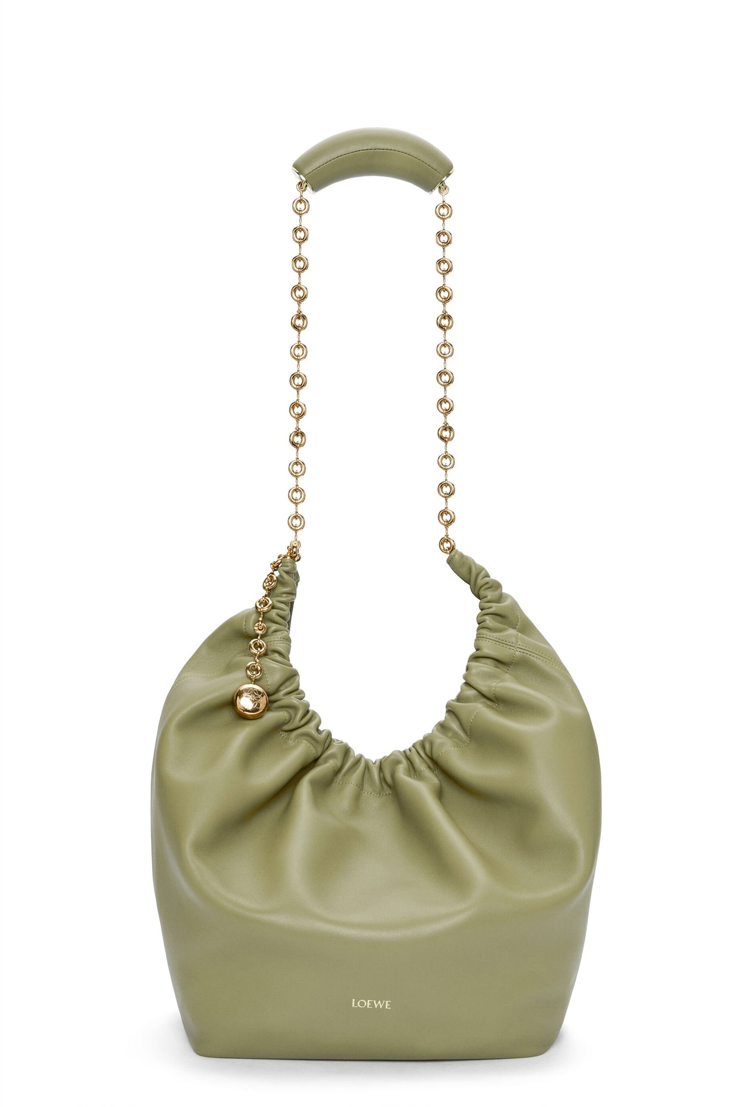 Medium Squeeze bag in mellow nappa lambskin