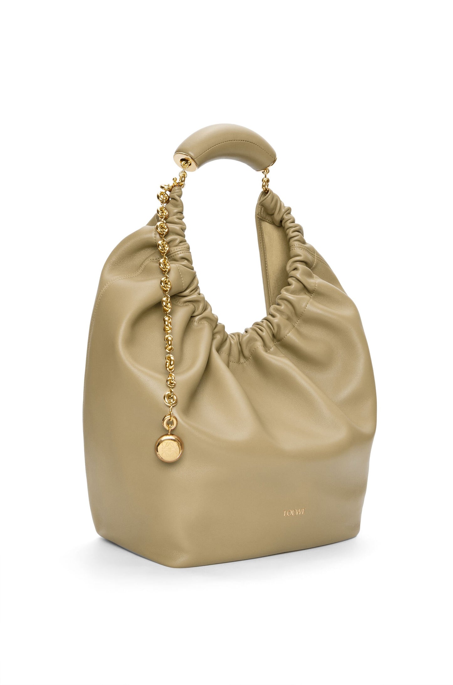 Medium Squeeze bag in mellow nappa lambskin