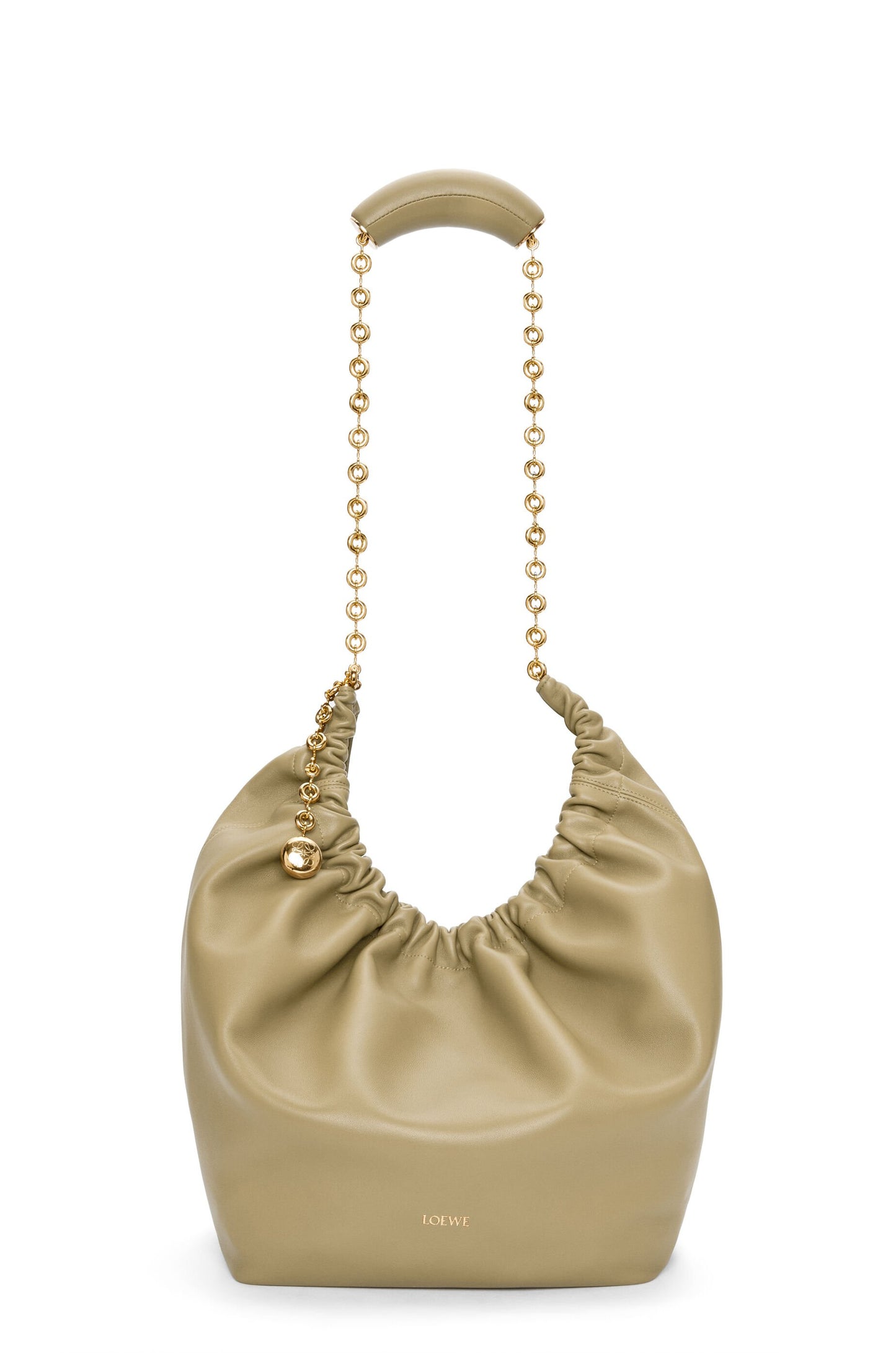 Medium Squeeze bag in mellow nappa lambskin