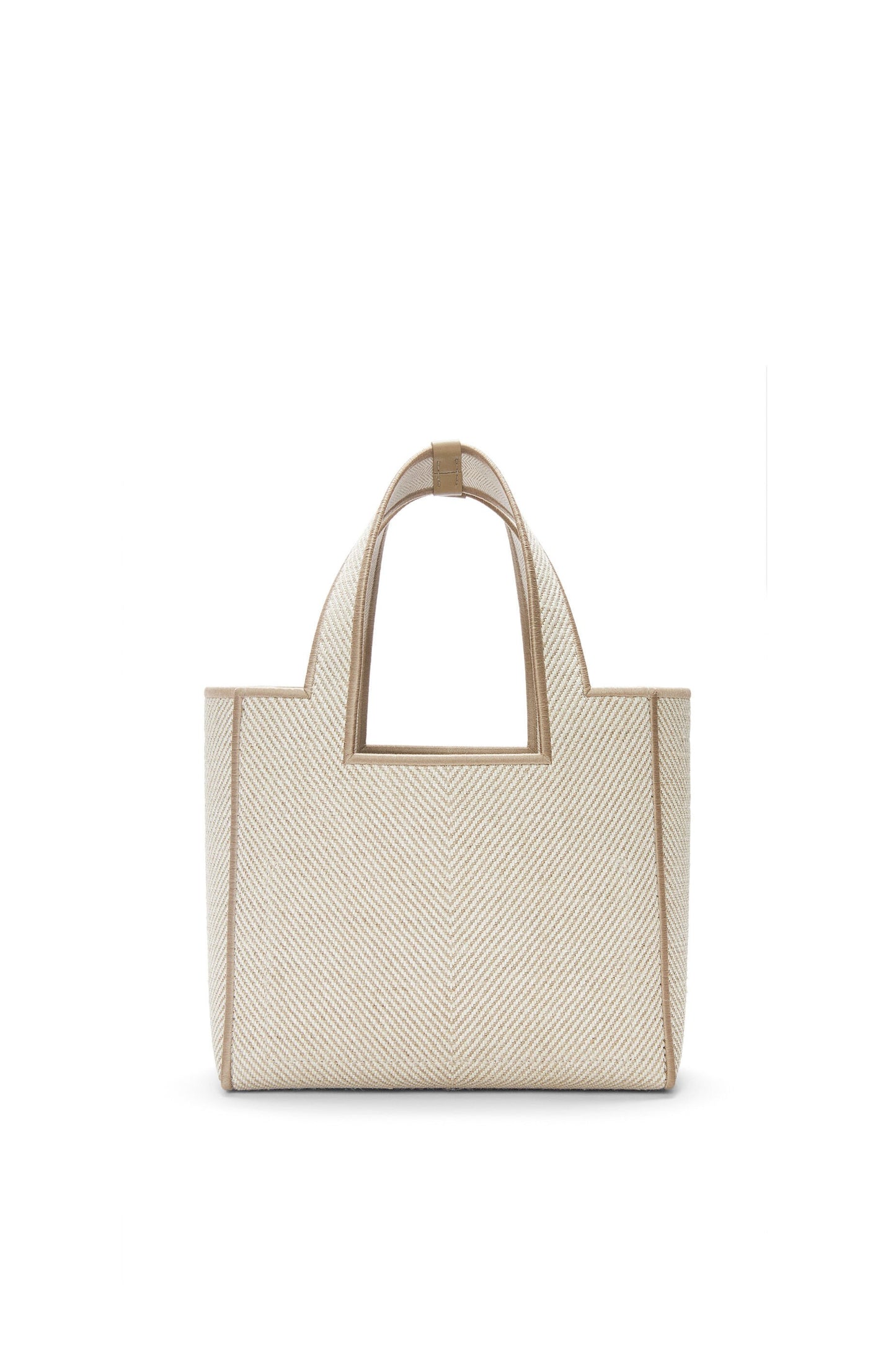 Small LOEWE Font tote in jacquard canvas