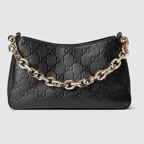 GG Emblem small shoulder bag