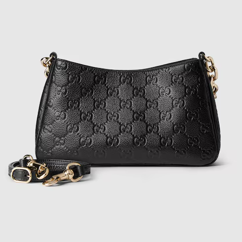 GG Emblem small shoulder bag