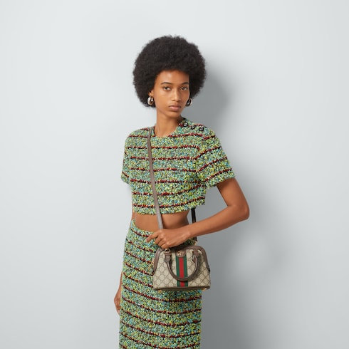 Ophidia mini top handle bag