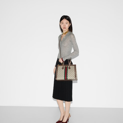 Ophidia medium top handle bag