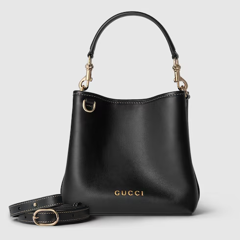 GG Emblem mini bucket bag