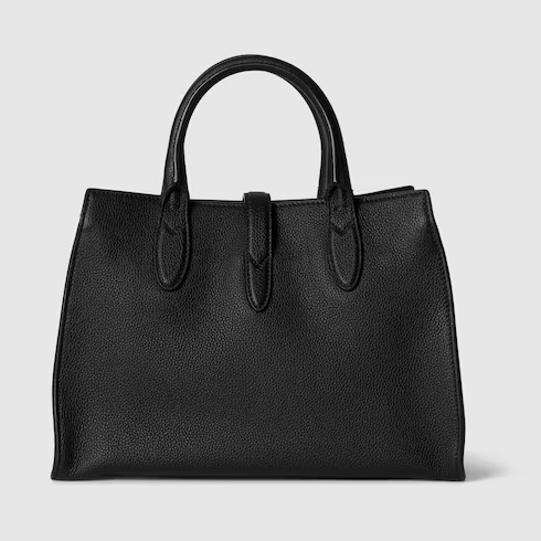 Medium tote bag with hook closure