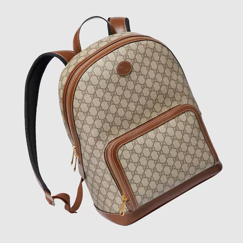 Medium backpack with Interlocking G