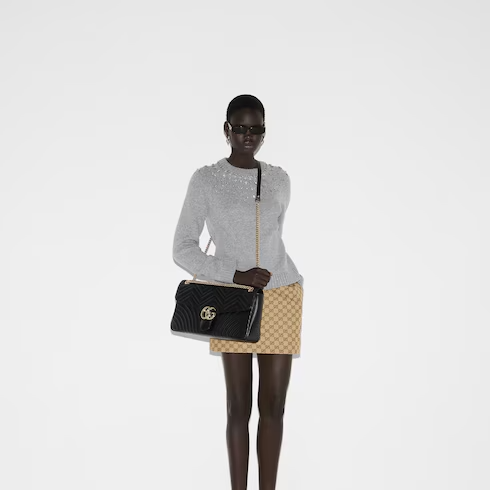 GG Marmont large shoulder bag