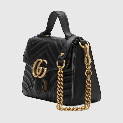 GG Marmont mini top handle bag