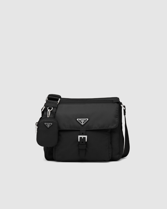 Re-nylon shoulder bag