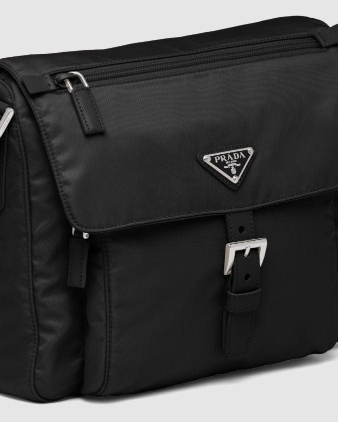 Re-nylon shoulder bag