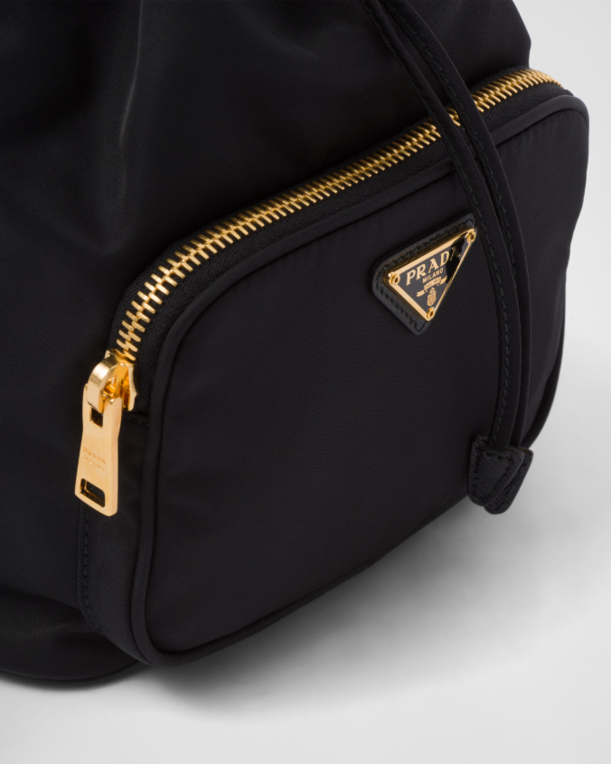 Prada duet re-nylon bucket bag