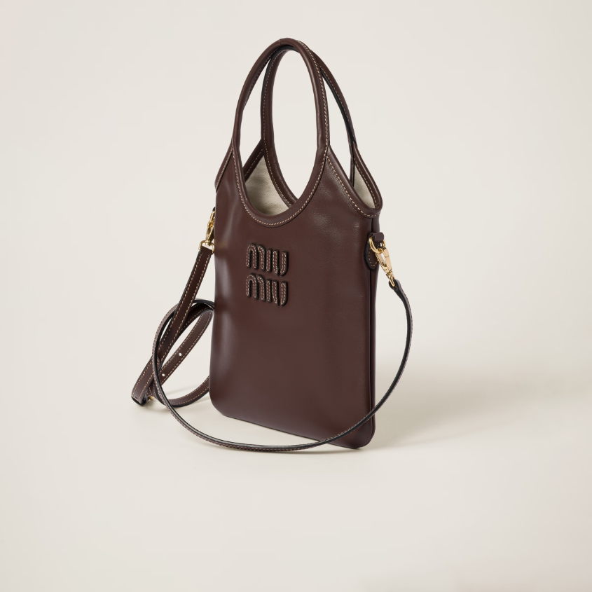 Ivy leather handbag