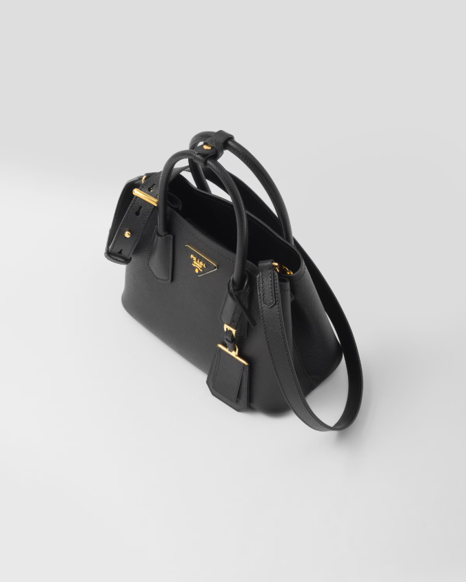 Prada double saffiano leather mini bag