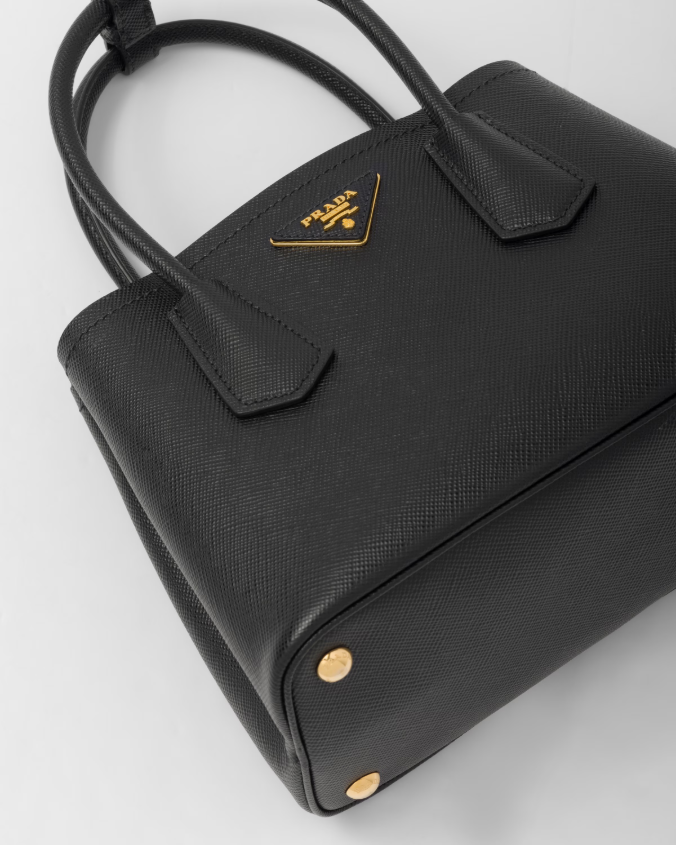 Prada double saffiano leather mini bag