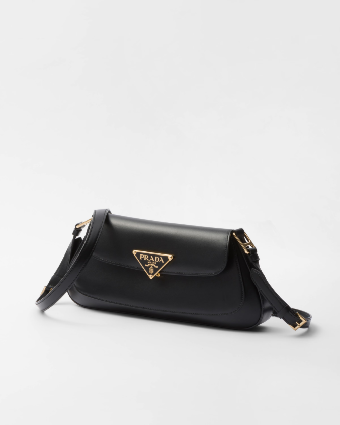 Leather shoulder bag