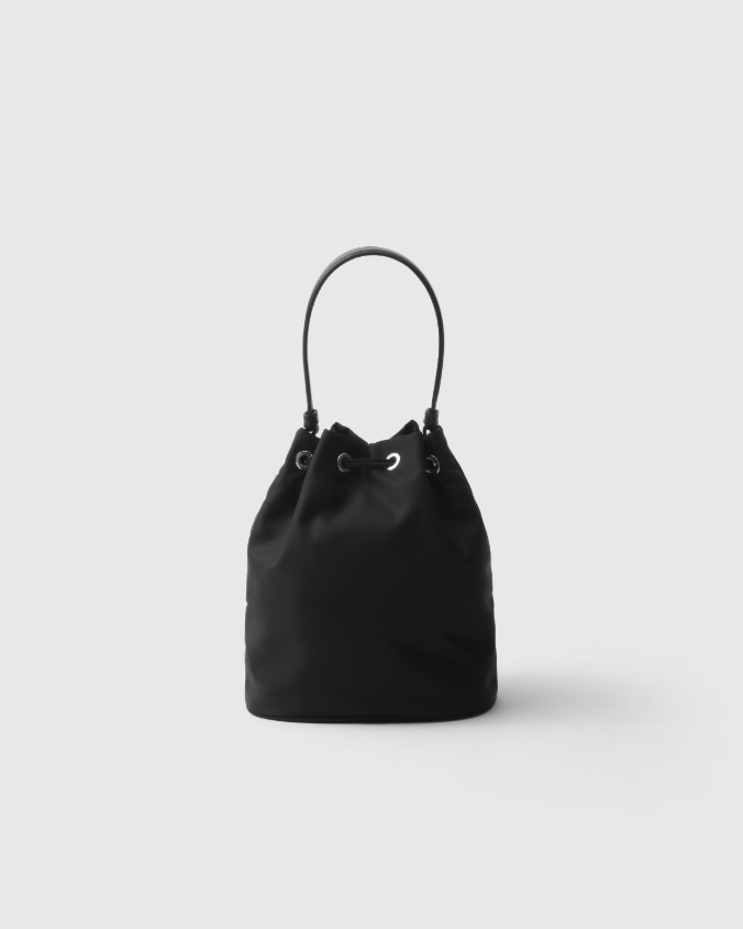 Re-nylon embroidered mini-bag