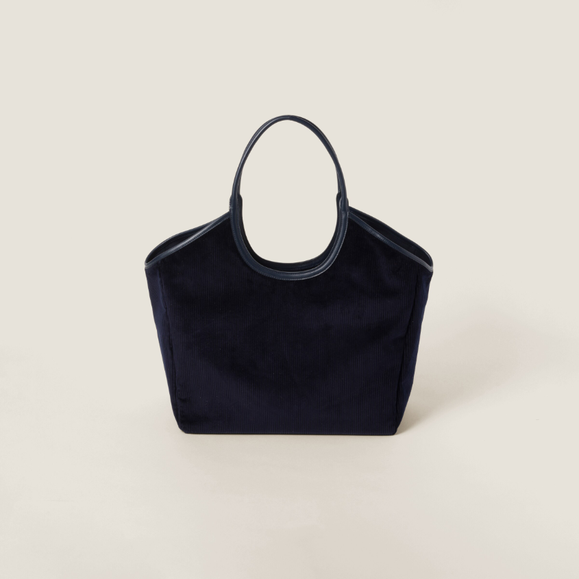 Ivy corduroy shopping bag