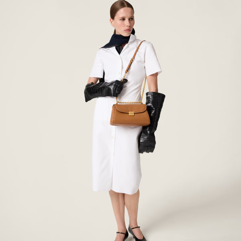 Leather shoulder bag - Hall Of Brand